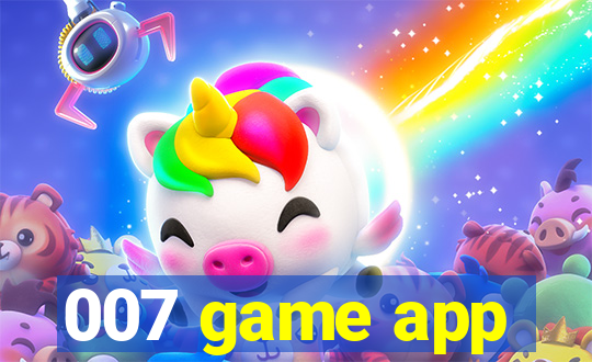 007 game app